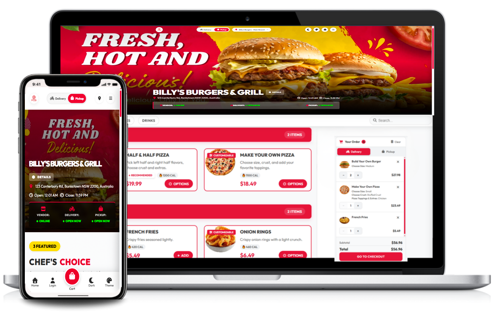 Online ordering